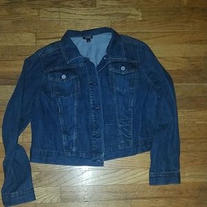 Nwot ..Ana jean cropped jacket
